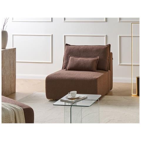 Sezione A 1 Posto Nerbo Bouclé Marrone - Foto 1