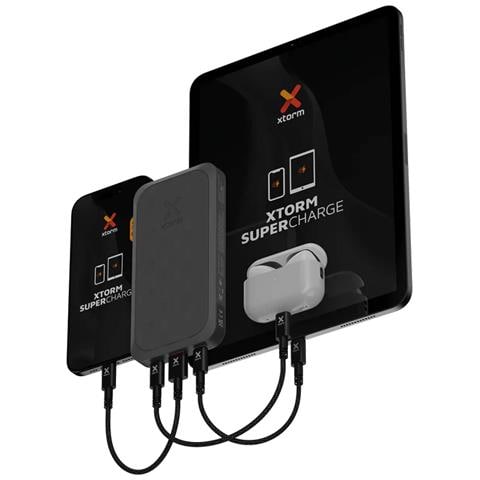 Batteria Esterna 10000 Mah 20 W Usb-c Ricarica Rapida, Nero - Foto 2