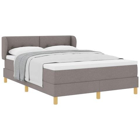 Letto a molle con materasso Talpa 160 x 200 cm Tessuto - Foto 1