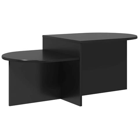 Tavolino da salotto Rovere Nero 100 x 50 x 40 cm - Foto 1