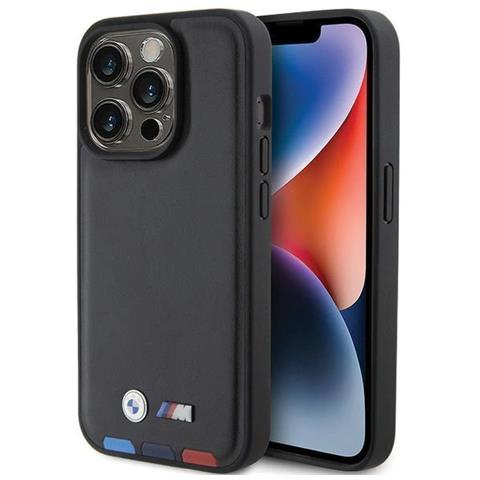 Bmw Timbro In Pelle Tricolor Per Iphone 15 Pro - Principale - Foto 2