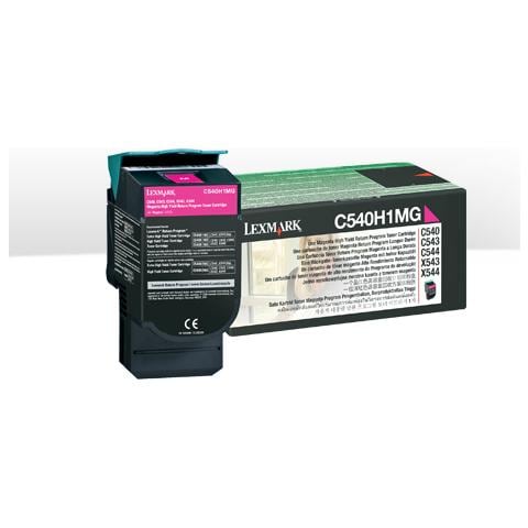 Cartuccia Toner Magenta Return Program Ad Alta Resa Per 54X, X54X (2K) C540H1Mg - Foto 2