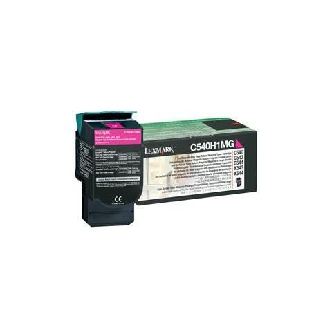 Cartuccia Toner Magenta Return Program Ad Alta Resa Per 54X, X54X (2K) C540H1Mg - Foto 1