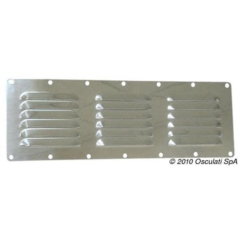 Griglia areazione 116 x 340 mm + antizanzare - Foto 1