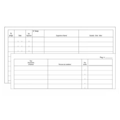 Cf2registro Dei Visitatori 50pag - Foto 1