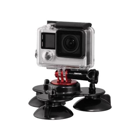 Supporto con tre ventose per GoPro - Foto 2