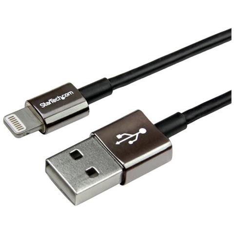 Cavo Lightning a USB con connettori in metallo Apple Premium - 1 m - Nero - Foto 2