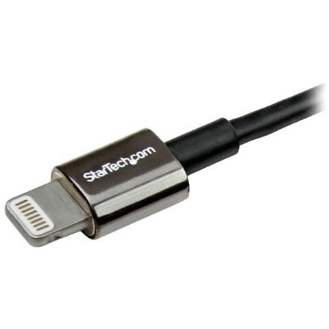 Cavo Lightning a USB con connettori in metallo Apple Premium - 1 m - Nero - Foto 5