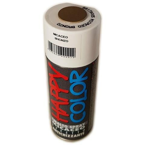 Happy Color Smalto Spray Micaceo Effetto Antichizzante Bronzo - Foto 4