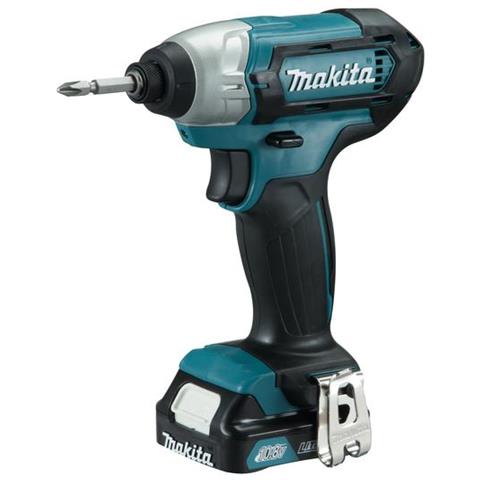 Avvitatore A Percussione A Batteria Td110dsmj 10,8 Volt Blu Nero 2 Batterie Agli Ioni Di Litio 4,0 Ah - Foto 1