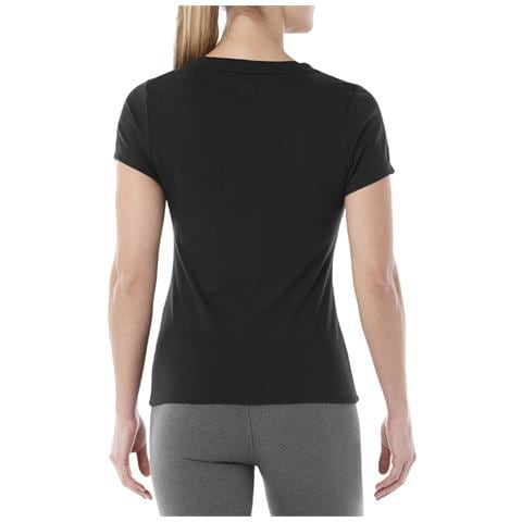 magliette asics nera donna