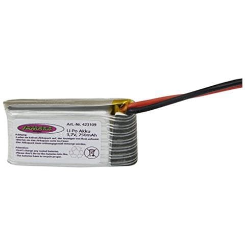 423109 3.7 v 750 mah 2.77 wh Batteria Lipo Per F1 x Quadrocopter - Foto 1