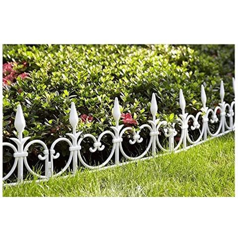 Bordature Da Giardino, Modulabili, 8 Pezzi, Lunghezza Totale 4,08 m - Foto 2