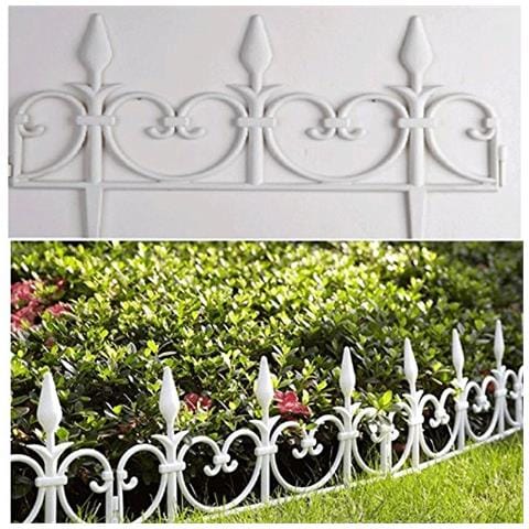 Bordature Da Giardino, Modulabili, 8 Pezzi, Lunghezza Totale 4,08 m - Foto 1
