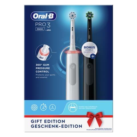 Oral-B PRO 3 3900 Duopack Black-White Edition - Foto 2