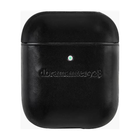Copenhagen - Custodia Per Airpods In Pelle Pieno Fiore - Nero - Foto 2