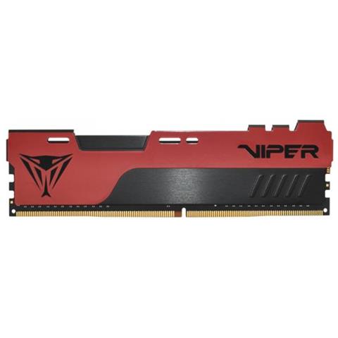 Memoria DIMM Viper Elite II PVE248G360C0 8 GB (1 x 8 GB) DDR4 3600 MHz CL20 Colore Nero / Rosso - Foto 1