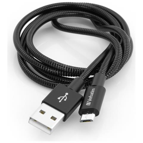 48863 1m USB A Micro-USB A Nero cavo USB - Foto 1