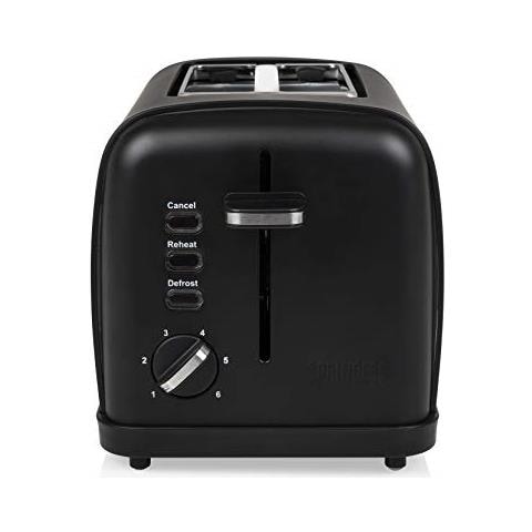 Tostapane 142396 a 2 Fette Potenza 950 W Colore Nero - Foto 2