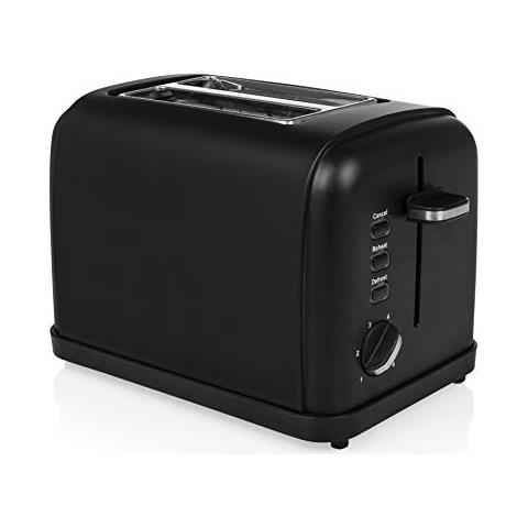 Tostapane 142396 a 2 Fette Potenza 950 W Colore Nero - Foto 1