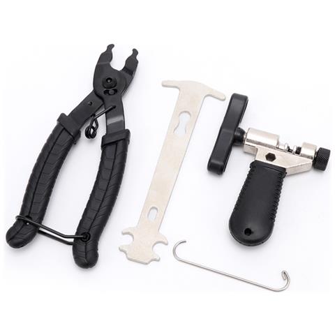 Kit Di Attrezzi Per La Riparazione Della Catena Della Bicicletta Con Tagliacatena Della Pinza Della Catena Della Pinza Della Catena Della Bicicletta Black - Foto 1