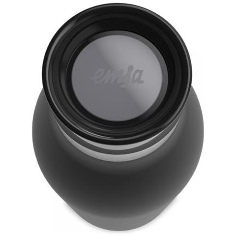 Bludrop Color N3110100 Borraccia Fitness, Sport 500 Ml Acciaio Inossidabile Nero - Foto 2