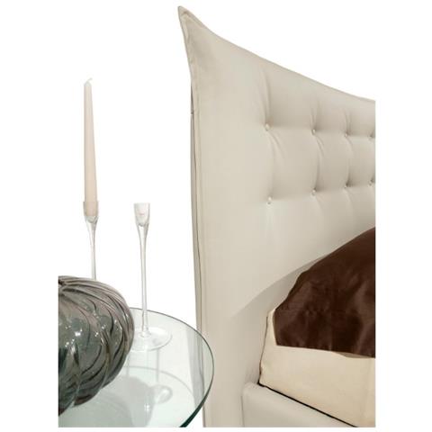 Letto Matrimoniale, Modello Joly, Un'interpretazione Di Un Modello Classico Ma Con Un Carattere Moderno, Rete A Doghe 140x190 Cm, Box Contenitore, Tessuto Giroletto Sfoderabile, Made In Italy - Foto 6