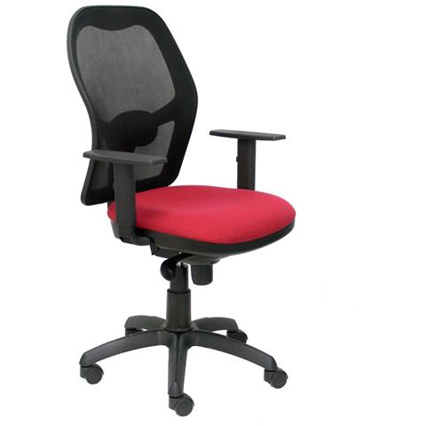 Sedia Da Ufficio Jorquera Bali933 Rosso Rosso Granato - Foto 1