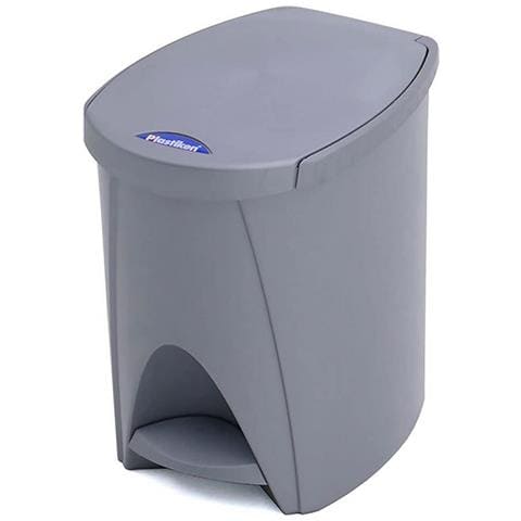 Cestino A Pedale Argentato (7 L) - Foto 1