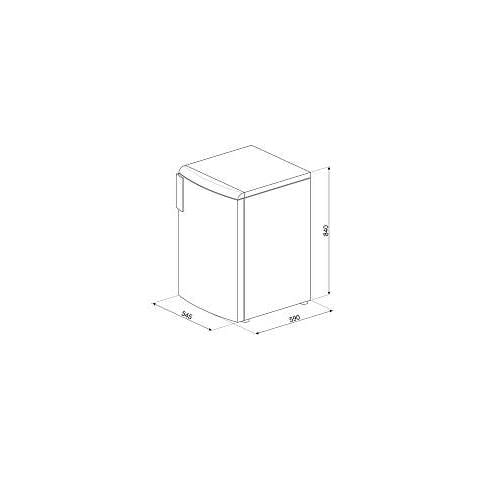 CV102E congelator verticale statico Libera installazione 95 L E Bianco - Foto 3