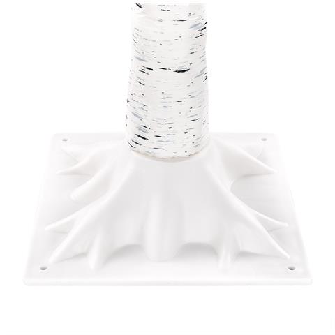 Albero Di Natale Led Metallo Bianco 160 Cm Lappi - Foto 8