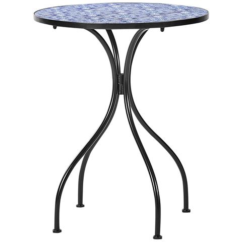 Tavolino Bistrot Cigliano 60 Cm 60 Cm Metallo Nero - Foto 2
