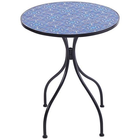 Tavolino Bistrot Cigliano 60 Cm 60 Cm Metallo Nero - Foto 14