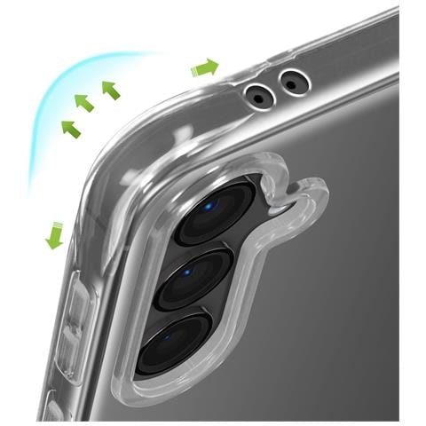 Cover Per Samsung Galaxy S24 Fe Anti-urto Flessibile Angoli Rinforzati - Foto 2