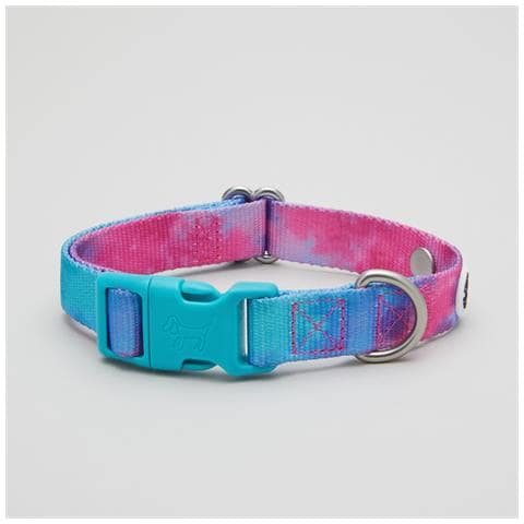 Collare Per Cani Multicolor Tie Dye - M - Foto 1