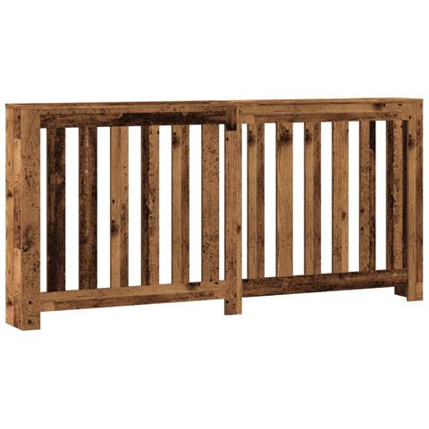 Copertura Termosifone Legno Antico 175x20x82 Cm In Multistrato - Foto 2