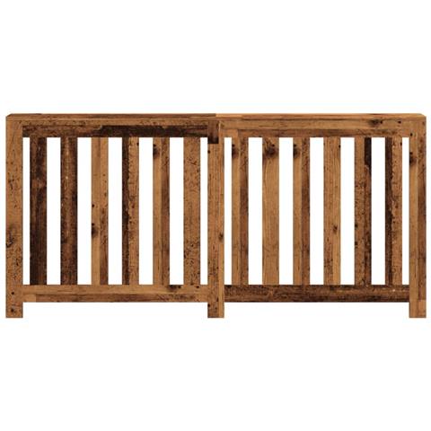 Copertura Termosifone Legno Antico 175x20x82 Cm In Multistrato - Foto 3