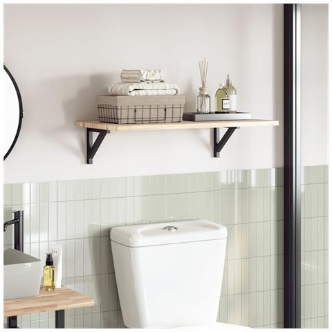 Piano Per Tavolo 60x40x2cm Rettangolare Legno Massello Acacia - Foto 1