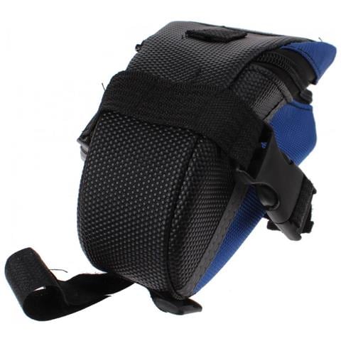 Borsa Per Bicicletta sottosella Sedile con Zip e Strisce Catarifrangenti - Foto 2