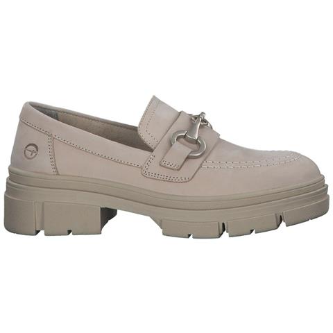 Antelope Casual Closed Loafers Mocassino Pelle Scarpe Donna Beige Eu 39, 1-24715-20 375 - Foto 1