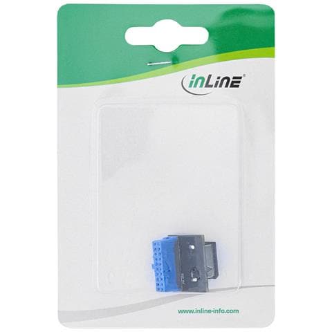 USB 3.0 a USB 3.1 Adattatore Key-A da pannello frontale dritto interno - Foto 2