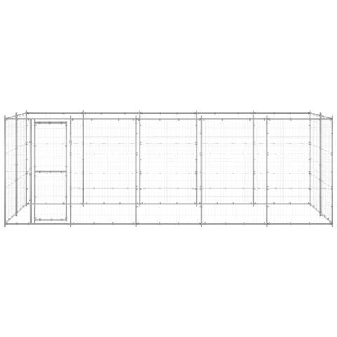 Lusso Casadino -  Gabbia Per Cani Da Esterno In Acciaio Zincato 12,1 M² - Foto 1