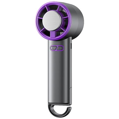 Mini Ventilatore Di Raffreddamento A Ghiaccio A Semiconduttore - Comfort Portatile Grey - Foto 1