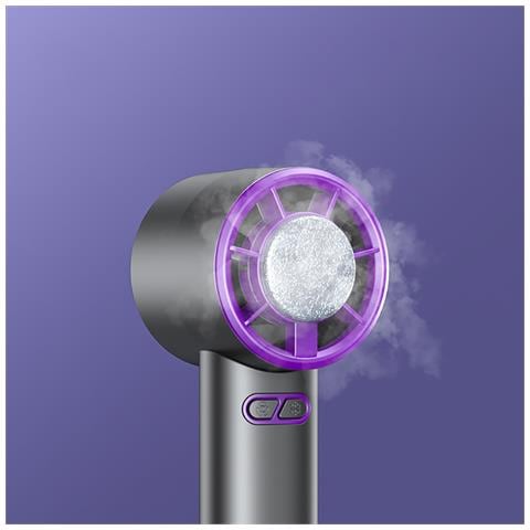 Mini Ventilatore Di Raffreddamento A Ghiaccio A Semiconduttore - Comfort Portatile Grey - Foto 7