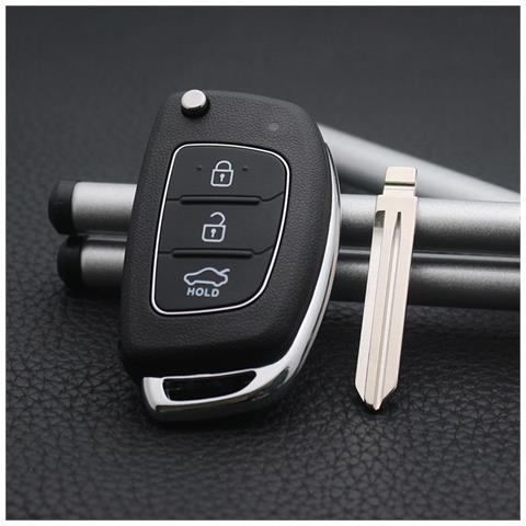 Guscio Chiave Auto 3 Pulsanti Compatibile Con Hyundai Kia - Sostituisci Il Tuo Guscio Danneggiato - Foto 3