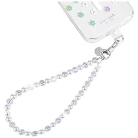 Laccetto Per Telefono Universale Design Rock Candy, Bianco - Foto 2