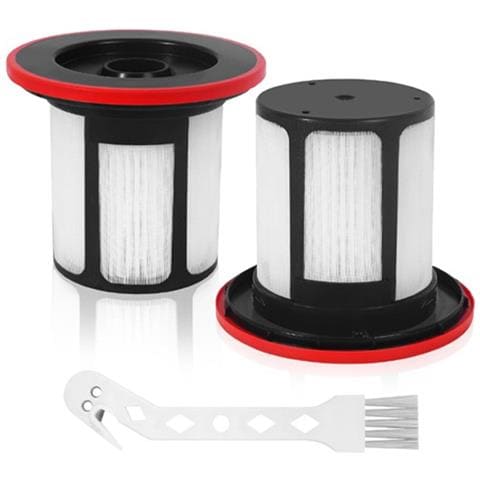 Filtro Per Aspirapolvere Compatibile Con Bosch S6 Serie Bhzu61fcn, 2 Filtri + 1 Spazzola Di Pulizia, Abs+hepa, Nero - Foto 1