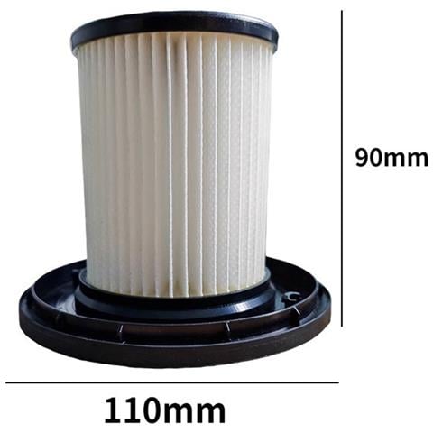 Filtro Per Aspirapolvere Compatibile Con Bosch S6 Serie Bhzu61fcn, 2 Filtri + 1 Spazzola Di Pulizia, Abs+hepa, Nero - Foto 2