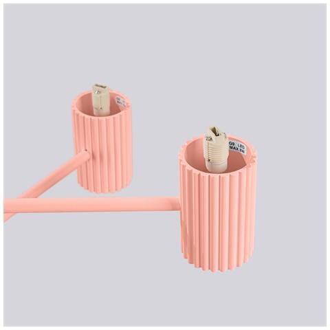 Lampadario Halo 6 Pesca Sl. 1838 - Moderno Lampadario Pesca 230x64x64 Cm - Foto 8