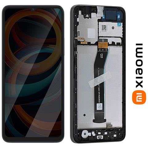Schermo Completo Originale Per Redmi A3 Display Lcd Con Touch E Telaio, Nero - Foto 1